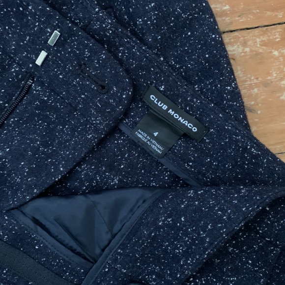 Beautiful silk/wool BRITON CLUB MONACO capris 4 - Picture 3 of 4